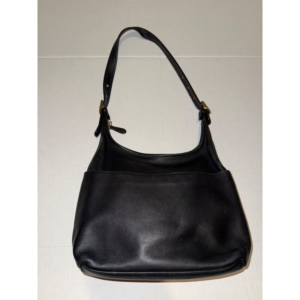 Old Vintage COACH Legacy Hobo One Shoulder Bag 9058 Black - Picture 8 of 16
